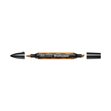 Brushmarker Winsor&Newton pędzelek+pisak, Amber O567 - 2